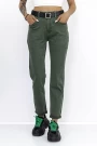 Frauen HW-57D Jeans grün Gesicht