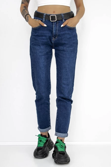 HW-57-Blue-Jeans für Frauen Gesicht
