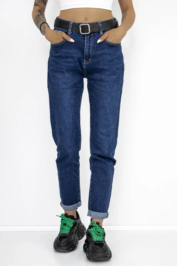 HW-57-Blue-Jeans für Frauen Gesicht