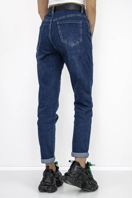 HW-57-Blue-Jeans für Frauen Gesicht