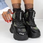 Stiefel auf der 3SJN1 -Plattform Black | Mei