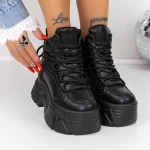 Stiefel auf der 3SJN3 -Plattform Black | Mei