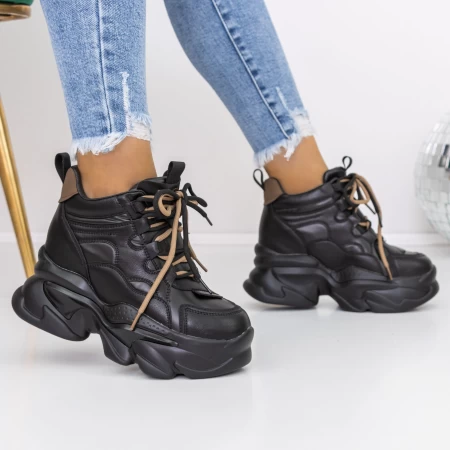 Stiefel auf der 3SJN7 -Plattform Black | Mei