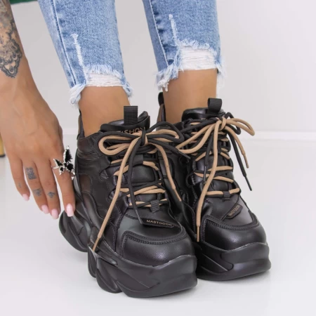 Stiefel auf der 3SJN7 -Plattform Black | Mei