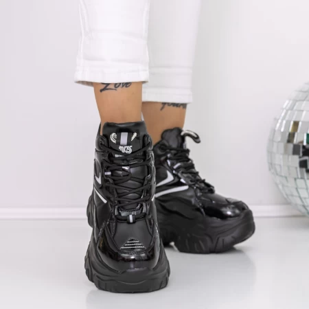3sjn2 Stiefel schwarz Mei