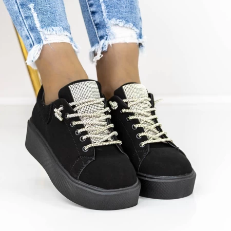 Frauen 3WL50 Sportschuhe schwarz Mei