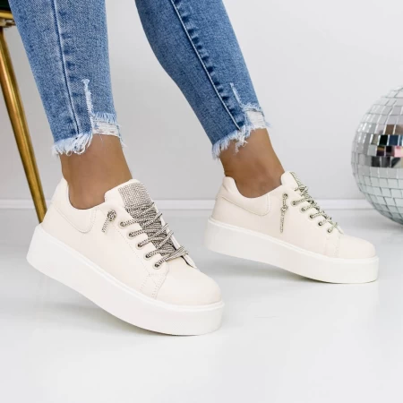 Frauen Sportschuhe 3WL50 Beige Mei