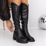 Frauen 3WL15 Stiefel schwarz Mei