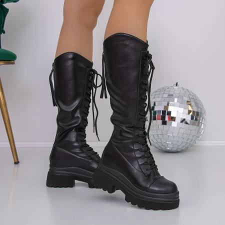 Stiefel auf der 3SJN9 -Plattform Black | Mei