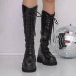 Stiefel auf der 3SJN9 -Plattform Black | Mei