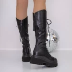 Stiefel auf der 3SJN9 -Plattform Black | Mei