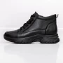 M3055 Schwarze Stiefel Gebildet
