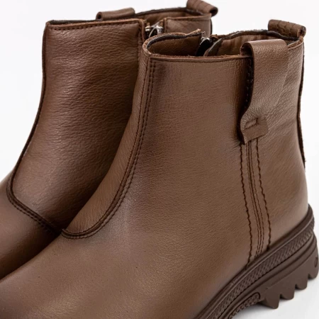 Stiefel 0322 Brown Gebildet