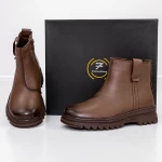 Stiefel 0322 Brown Gebildet