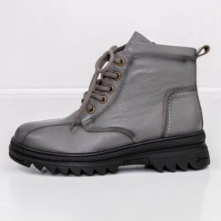 Stiefel 6881 Grau Gebildet