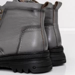 Stiefel 6881 Grau Gebildet