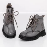 Stiefel 6881 Grau Gebildet
