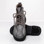 Stiefel 6881 Grau Gebildet