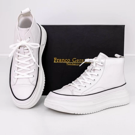 Herrenstiefel B22302 Weiß | Franco Gerardo