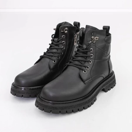 Herrenstiefel 9005 Schwarz Franco Gerardo