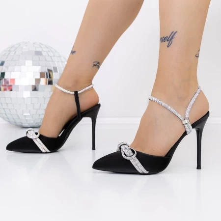 Dünne Heels 3DC29 Black | Mei