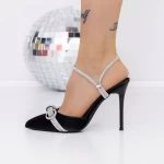 Dünne Heels 3DC29 Black | Mei