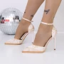 3DC30 Champagner High Heels Mei