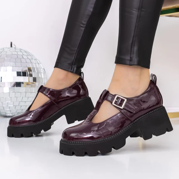 Frauenschuhe jeden Tag 3le21 Kirsche Mei