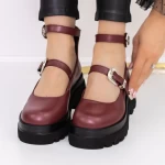 Frauenschuhe jeden Tag 3le22 Kirsche Mei
