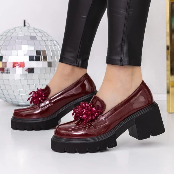 Frauenschuhe jeden Tag 3le23 Kirsche Mei