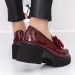 Frauenschuhe jeden Tag 3le23 Kirsche Mei