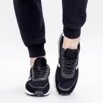 Herren Sportschuhe 0567 PSB Black-Biała | Mei