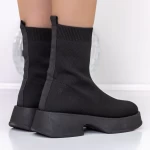 3B12 Schwarze Stiefel Mei