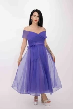 Frauenkleid RM3079 Lila Kikiriki