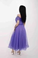 Frauenkleid RM3079 Lila Kikiriki