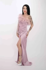 Frauenkleid R5016 Pink | Kikiriki