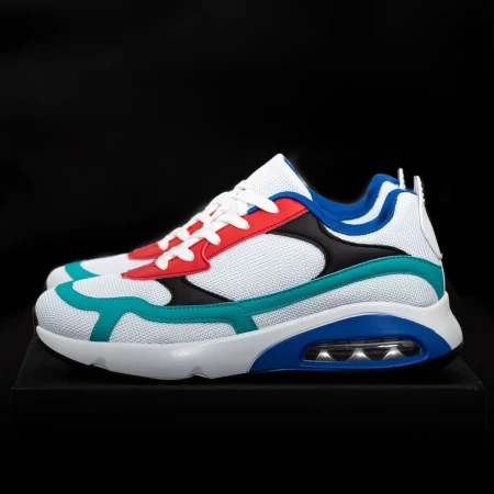 Herren Sportschuhe 0568 PSB Weißblau Mei