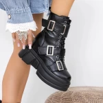 Frauenstiefel im Spring-Auto 3WL26 Black | Mei