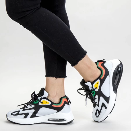 Frauen Sportschuhe 0596 PSD Weißschwarz Mei