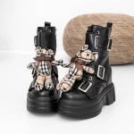 Frauenstiefel im Spring-Auto 3WL26 Black | Mei