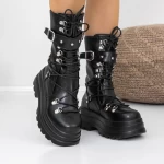Frauenstiefel im Frühjahr im Frühjahr 3WL28 Schwarz | Mei