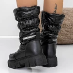 Frauenstiefel mit 3ykq9 Fell Black | Mei