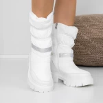 Frauenstiefel mit 3ykq9 Fell Weiß Mei