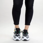 Frauen Sportschuhe 0596 PSD Weißschwarz Mei