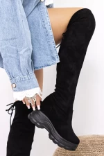Stiefel auf der 3WL53 -Plattform Black | Mei