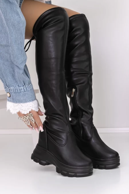 Stiefel auf der 3WL53 -Plattform Black | Mei