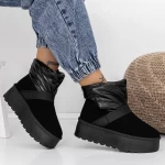 Frauen Lederstiefel UG 3xj109 Black | Mei