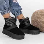 Frauen Lederstiefel UG 3xj109 Black | Mei