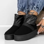 Frauen Lederstiefel UG 3xj109 Black | Mei