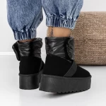 Frauen Lederstiefel UG 3xj109 Black | Mei